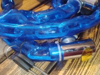 Замок ланцюговий, велосипедний, для каліток і воріт "Monster Lock" надпотужний, 26 мм, довжина 100 см