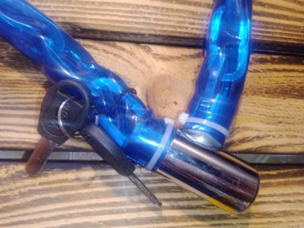 Замок ланцюговий, велосипедний, для каліток і воріт "Monster Lock" надпотужний, 26 мм, довжина 100 см