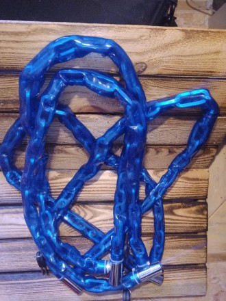 Замок ланцюговий, велосипедний, для каліток і воріт "Monster Lock" надпотужний, 26 мм, довжина 100 см