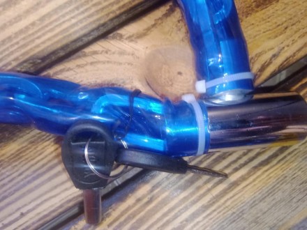 Замок ланцюговий, велосипедний, для каліток і воріт "Monster Lock" надпотужний, 26 мм, довжина 100 см