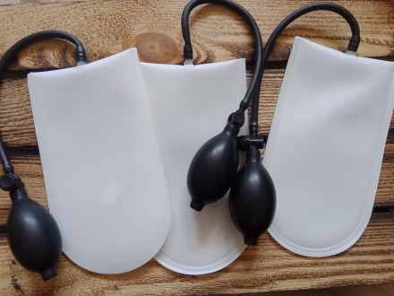 Pump Wedge NAIERDI 110х195  насос домкрат клин посилений — ПНІВМОДОМКРАТ PDR, пневмоклін, білий