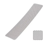 Сітка сталева для рамки номера неіржавка, чорна Жорстка та міцна