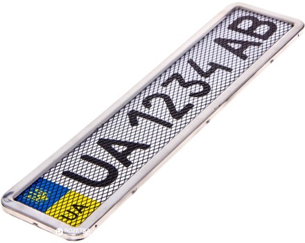 Сітка сталева для рамки номера неіржавка, чорна Жорстка та міцна