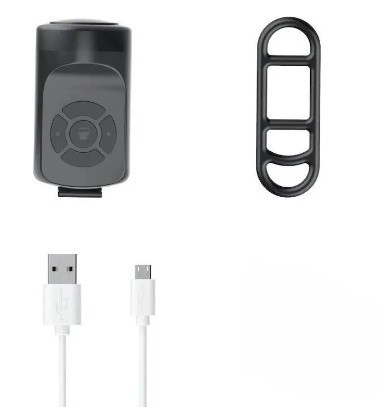 Велосипедний електронний звуковий сигнал, дзвінок із функцією сигналізації, 120 дБ, 4 тони, IPX4  WEST WIKING