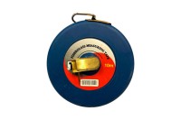 Рулетка вимірювальна Toolex 10 м, ширина полотна 13 мм, бобіна, скловолокно Fiberplast Стрічка не заламує