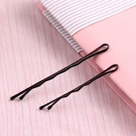 Шпилька невидима для волосся хвиля та пряма "Bob Pin", набір 36 шт.