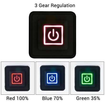 3,7 ~ 12 В силіконовий кнопковий перемикач регулятор температури реостат перемикач