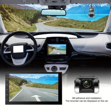 Авто-відеореєстратор HD 1080P Dashcam DVR USB Recorder Android Car with ADUS, LDWS, FCWS