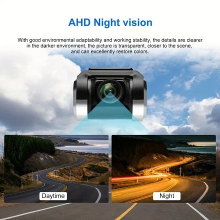 Авто-відеореєстратор HD 1080P Dashcam DVR USB Recorder Android Car with ADUS, LDWS, FCWS