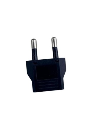 Перехідник мережевий, адаптер живлення з плоскої вилки США на Євро-СНГ  4.8*3.4*1.3см Home R95600