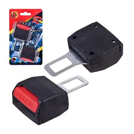 Заглушка ременя безпеки з можливістю пристебнутися (2 шт.)  Подовжувач гнізда з товстою вставкою