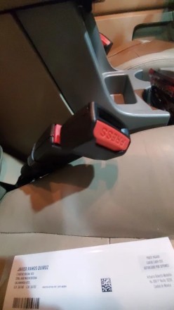 Заглушка ременя безпеки з можливістю пристебнутися (2 шт.)  Подовжувач гнізда з товстою вставкою