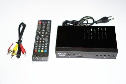 Цифровий ефірний приймач Beko BK-2020 з екраном DVB-T2 IPTV/YouTube/WiFi/MP4/4K/1080. Оригінал!Прошитий