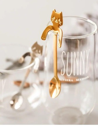 Сувенірний комплект десертних ложок "Мині кішка" "Hello Kitty"