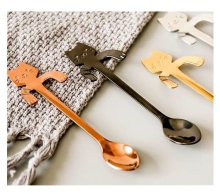 Сувенірний комплект десертних ложок "Мині кішка" "Hello Kitty"