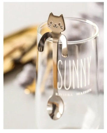 Сувенірний комплект десертних ложок "Мині кішка" "Hello Kitty"