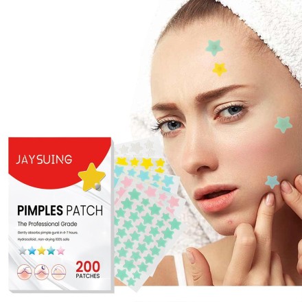 Патч гідрогелевий Pipmples Acne Skin Tag Patches проти вугрів, акне, прищів, бородавок і запалень 200 шт./1 уп