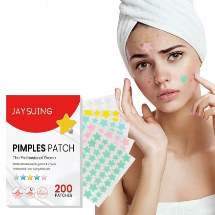 Патч гідрогелевий Pipmples Acne Skin Tag Patches проти вугрів, акне, прищів, бородавок і запалень 200 шт./1 уп