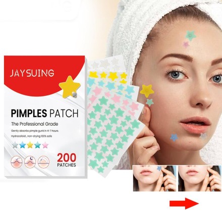 Патч гідрогелевий Pipmples Acne Skin Tag Patches проти вугрів, акне, прищів, бородавок і запалень 200 шт./1 уп