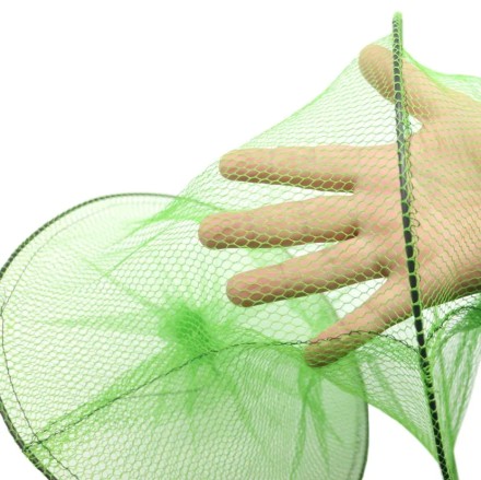 Садок рибальський круглий. 3 каблучки. 30 см х 55 см. Зелений. "Korsar"