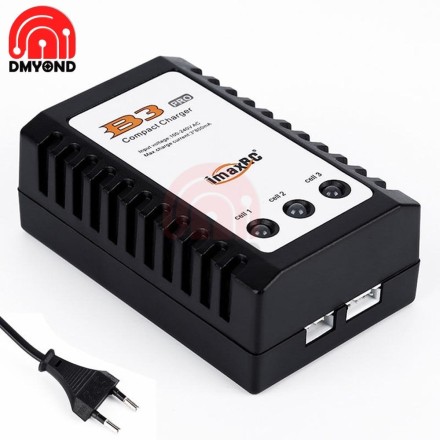 Зарядний пристрій IMaxRC IMax B3 Pro Compact 2S 3S Lipo 3 х 800 мА для RC моделей і іграшок