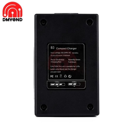 Зарядний пристрій IMaxRC IMax B3 Pro Compact 2S 3S Lipo 3 х 800 мА для RC моделей і іграшок