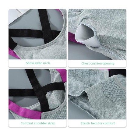 Жіночий безшовний бюстгальтер на гумці. Майка топік. Топ женски. Sports Bra Flirt. З бретельками.