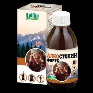 Алкостопін Форте — краплі від алкоголю, 30 мл