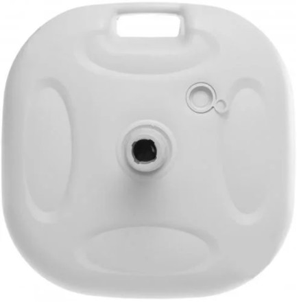 Підставка для пляжної та садової парасольки IDEA "Altea" 20 літрів, 45 х 45 х 30 см, біла, Італія