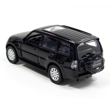 Модель авто 1/34 автомобіль Mitsubishi Pajero 4WD Turbo, чорний, білий. Якість!