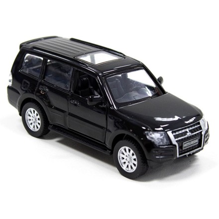 Модель авто 1/34 автомобіль Mitsubishi Pajero 4WD Turbo, чорний, білий. Якість!