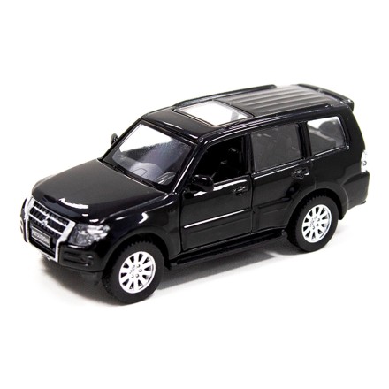 Модель авто 1/34 автомобіль Mitsubishi Pajero 4WD Turbo, чорний, білий. Якість!