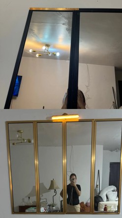 Декоративна стрічка, самоклейна, універсальна, декор чорна, золото, срібло. 20 метрів