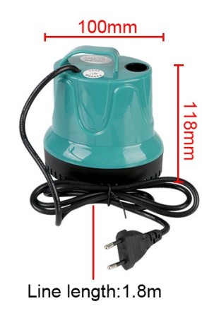 Заглибний насос для ставка, фонтана, водоспаду 40 W, 2500 літрів на годину, підйом 2,5 метра, "DXB-2500" Submersib