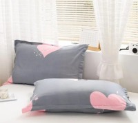 Наволочки "Heart", "Сердечка", 48х74 см, комплект 2 шт., зносостійкі, меблеві