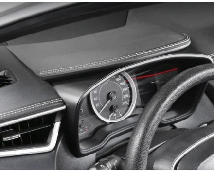 Оздоблення (молодінг) з автомобільної шкіри для салону авто, прошита, самоклейка. 1см х 2,5м!