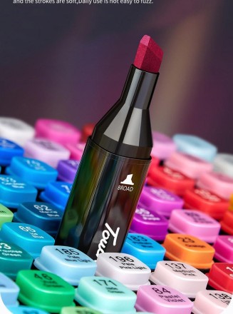 Набір спиртово-водних двосторонніх художніх маркерів для скетчингу TOUCH 30 шт 36 шт. 40 шт.