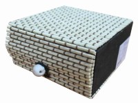 Скринька з натурального бамбука (8.5*8.5*Н4.5)  Акція! Подарункове паковання