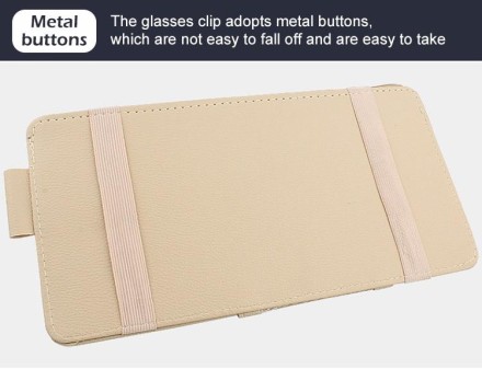 Органайзер на сонцезахисний козирок авто, тримач для карток, тримач для водійських прав, автомобільний