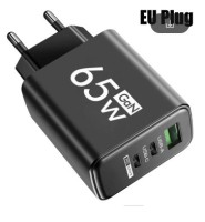 Швидкий зарядний пристрій мережевий 65 W 3 в 1 BL
