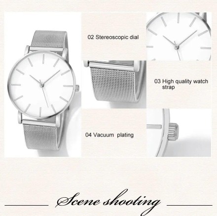 Модний набір для закоханих 2 в 1:  розкішний чоловічий та жіночий годинник, Black Pink 2