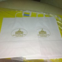 Пакет із крафтового паперу "Верхівна Рада Україні" 32х40 (великий).