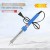 Електричний паяльник 60 Вт. Delixi Y53. Швидке нагрівання. Тонке жало. Оригінал