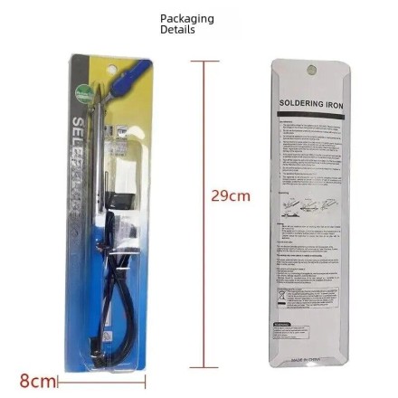 Електричний паяльник 60 Вт. Delixi Y53. Швидке нагрівання. Тонке жало. Оригінал