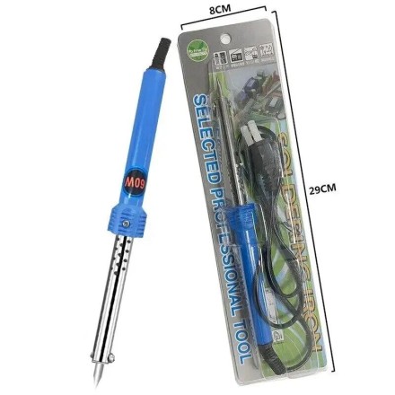 Електричний паяльник 60 Вт. Delixi Y53. Швидке нагрівання. Тонке жало. Оригінал