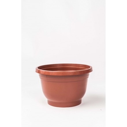 Горщик підвісний, вазон, кашпо для рослин із підвісом "Kloda" 3 л 21 см, теракот, Польща