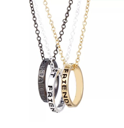 Кулон кільце Best friends forever бренд BFF Bracelets