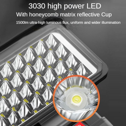 Ліхтар для Makita, акумуляторний портативний прожектор, бездротове, робоче світло