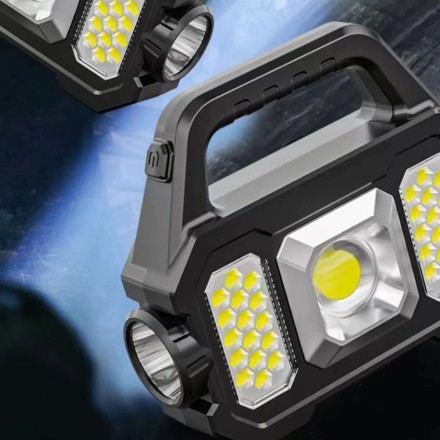 Суперяскравий кемпінговий ліхтар LED СОВ і сонячна панель YD2205B. Функція Powerbank YD-2205B