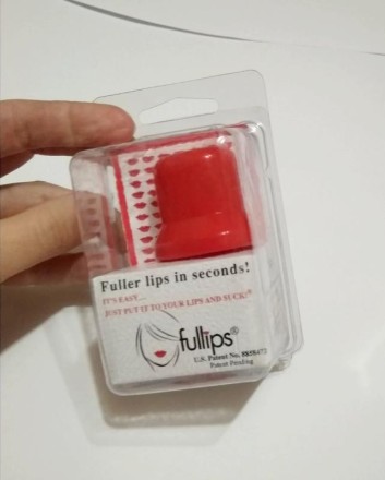 Засіб пампінг Fullips fuller lips in seconds збільшувач помпа для губ